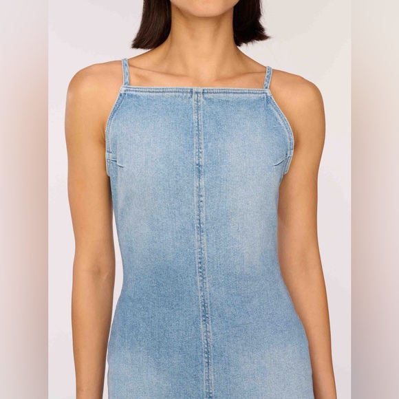 DL1961 Esme Denim Midi Apron Dress - Picture 6 of 16